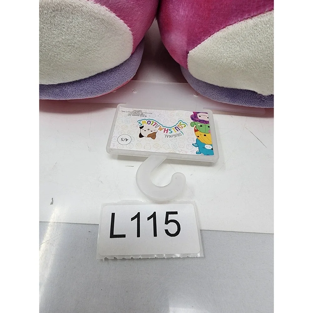 Squishmallows Girls Unicorn Plush Slipper Purple Poly Blend‎ Size XL 4/5 Relaxed